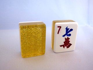 Hand Painted Jade Color Tile - MahJongg Maven & Games