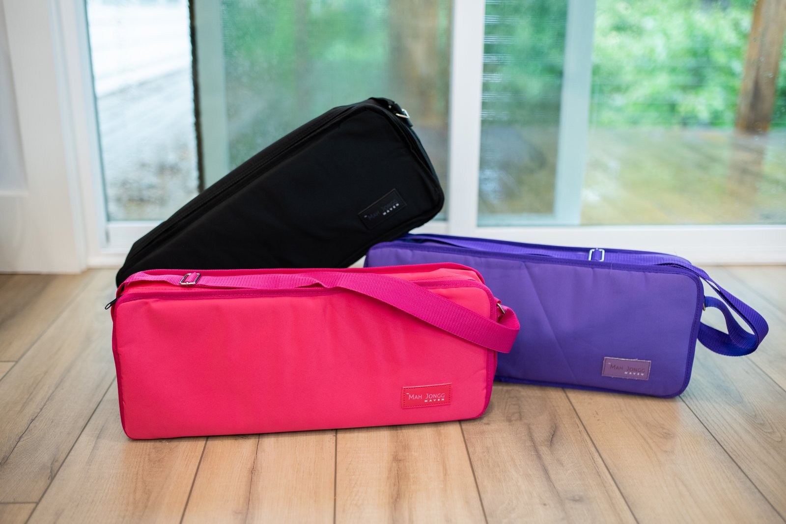 Lightweight Soft-Sided Microfiber Mahjong carrying case - MahJongg